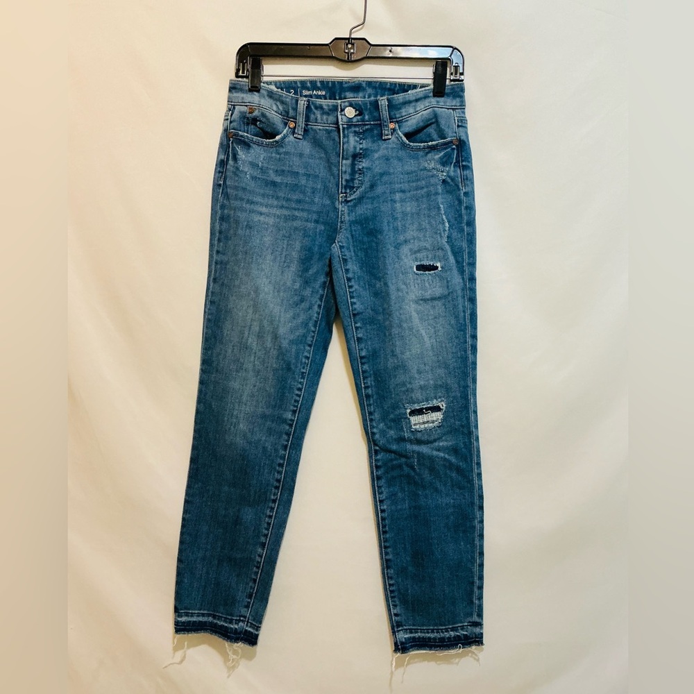 Talbots Flawless Slim Ankle Women’s Denim Jeans Size 2